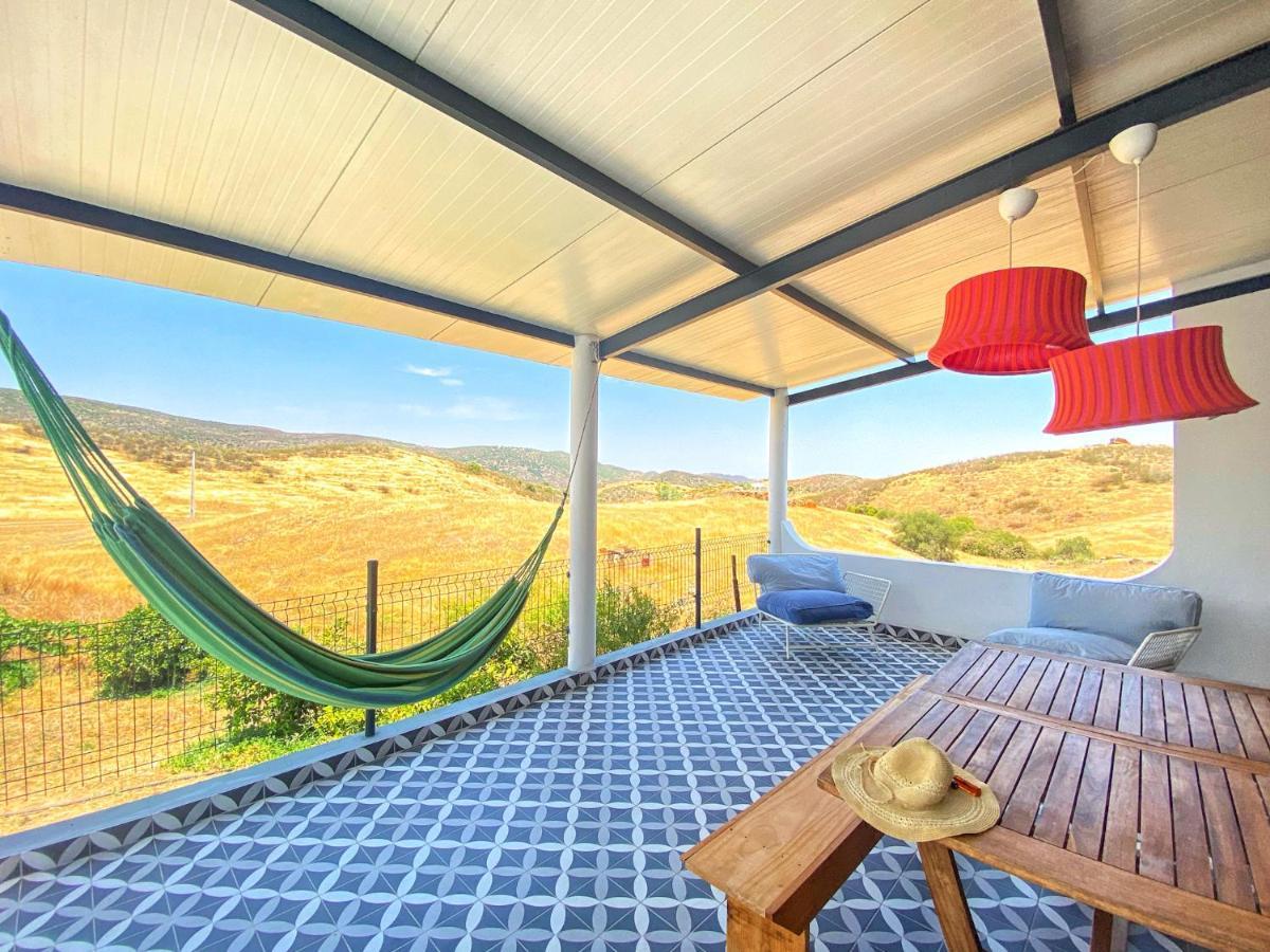 Casa Dos Chocalhos-Piscina-Perto Praia Fluvial-Vista Incrivel E Sossego Mértola Exteriör bild