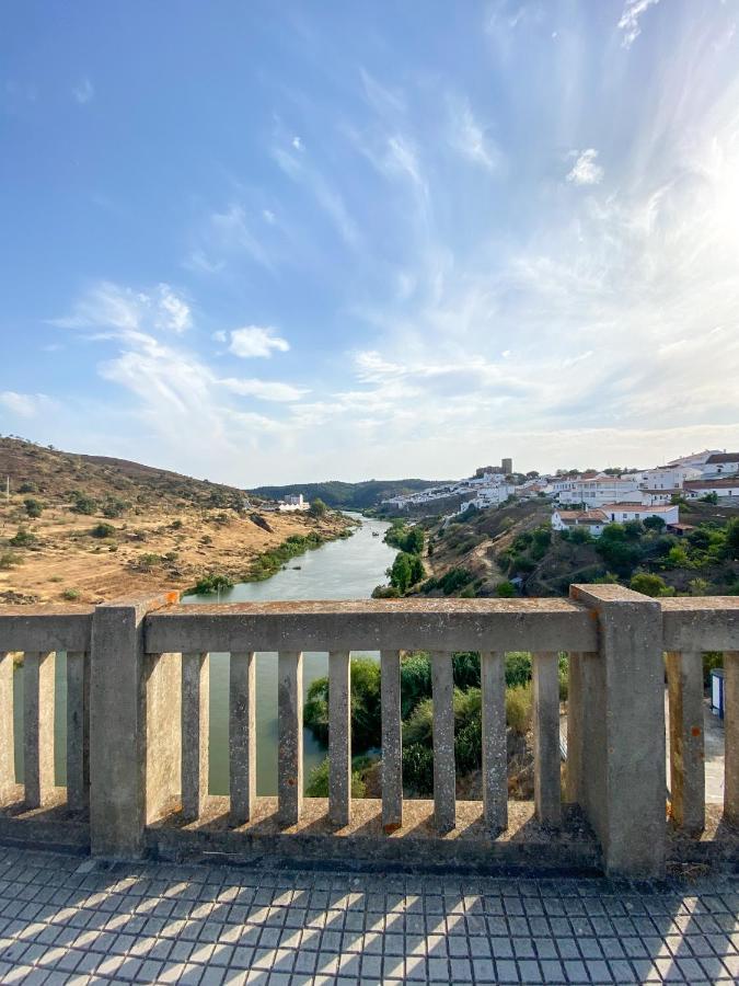 Casa Dos Chocalhos-Piscina-Perto Praia Fluvial-Vista Incrivel E Sossego Mértola Exteriör bild